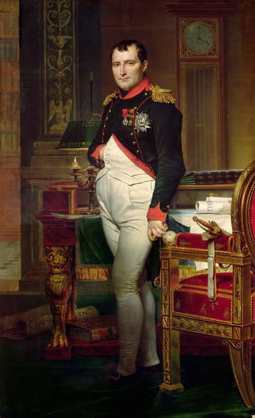 Napoleon bonaparte in his study at the tuileries reproductions of famous paintings for your wall