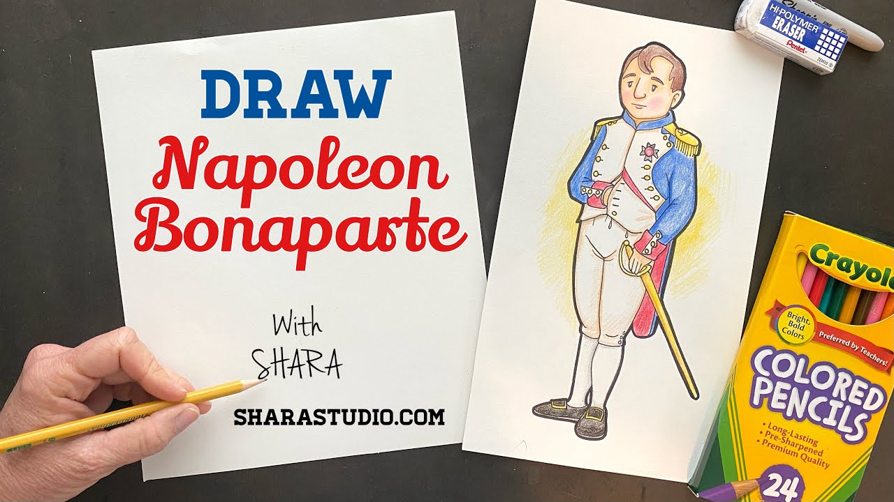 How to draw napoleon bonaparte