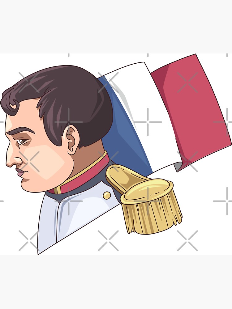 Napoleon bonaparte drawing magnet for sale by eymen kara