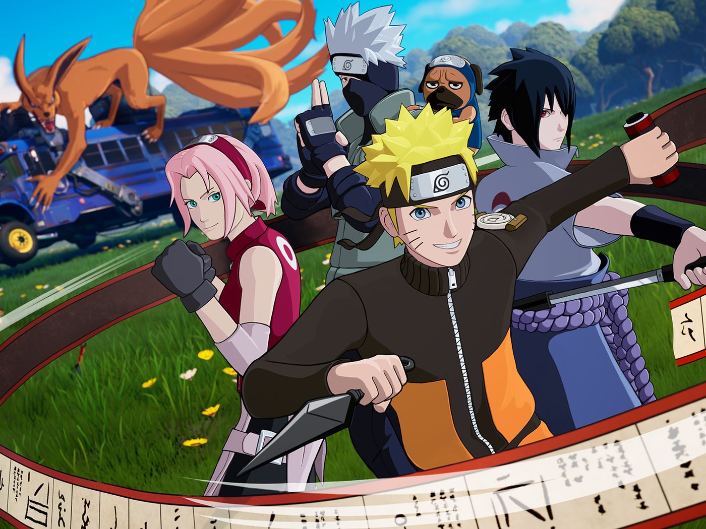 Fortnites naruto collab includes more than just skins