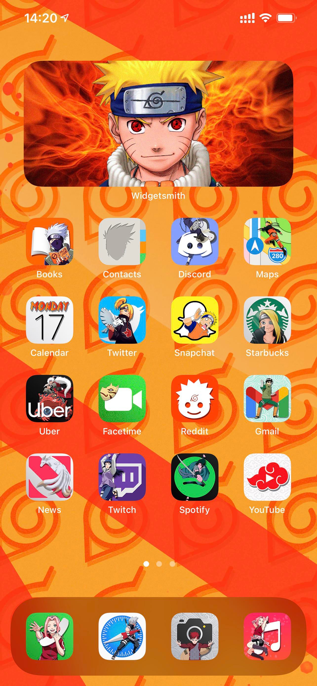I made free naruto app icons for all fans rnaruto