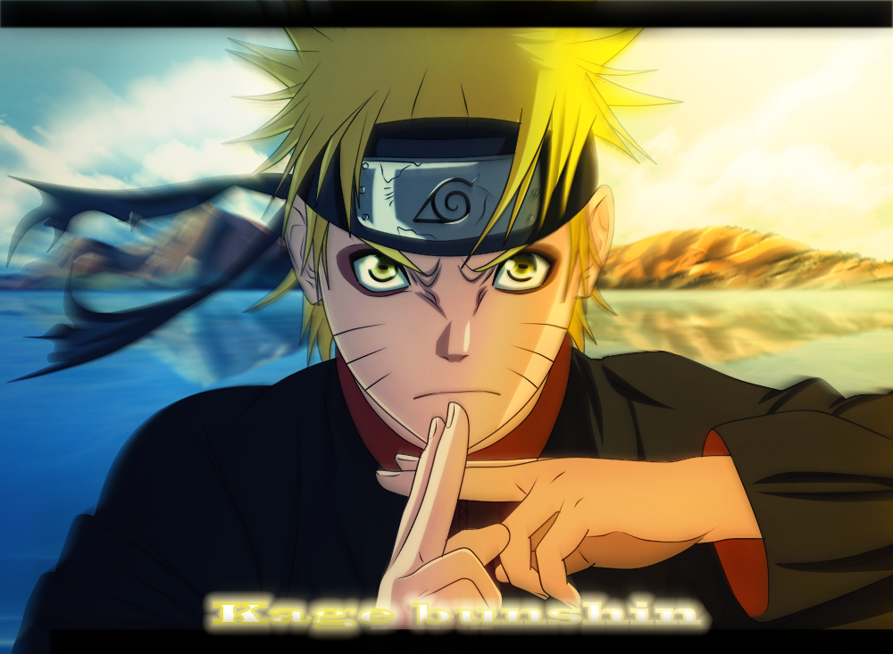 Naruto kage bunshin by nuclearagent on
