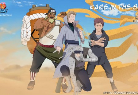 Kage in the sand