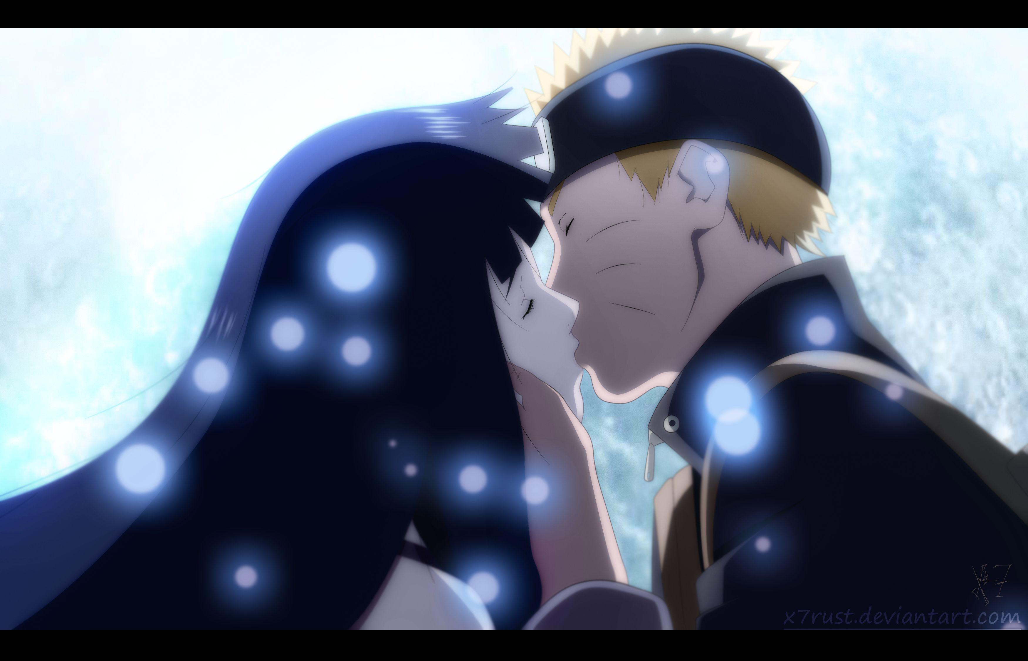 Naruto kissing hinata wallpapers