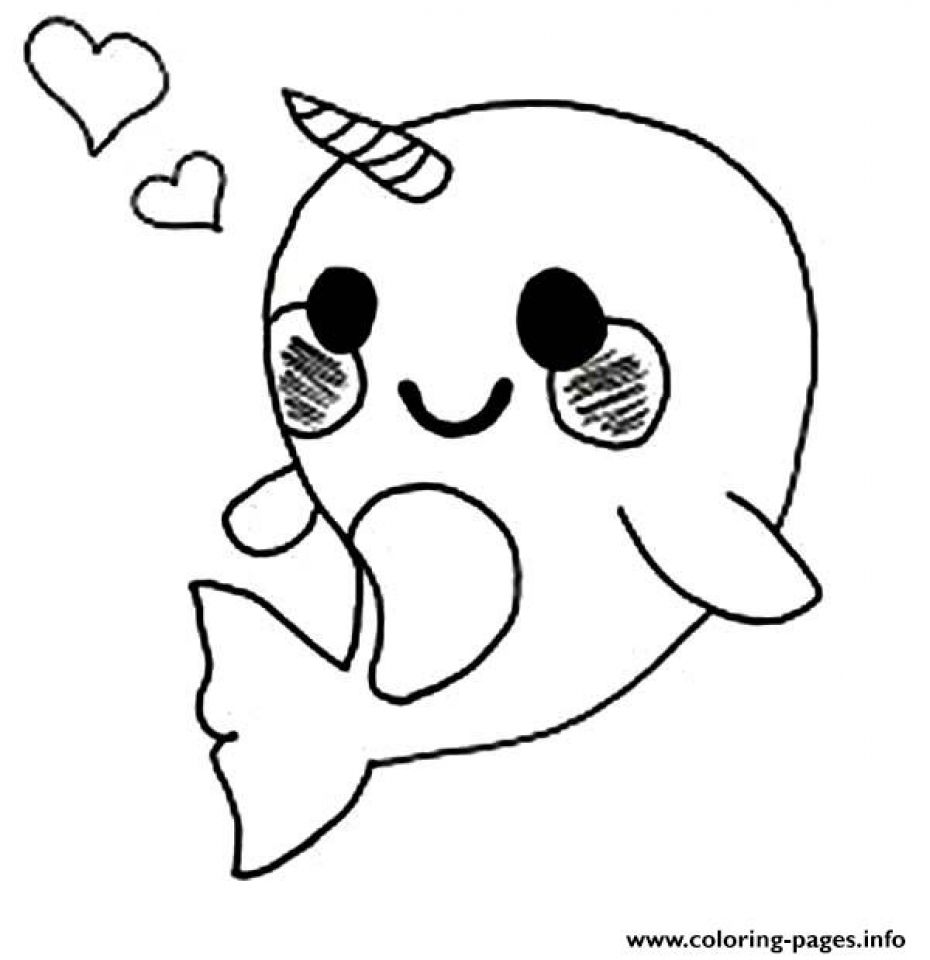 Printable narwhal coloring pages online owl coloring pages unicorn coloring pages cute coloring pages
