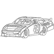 Top race car coloring pages for your little ones