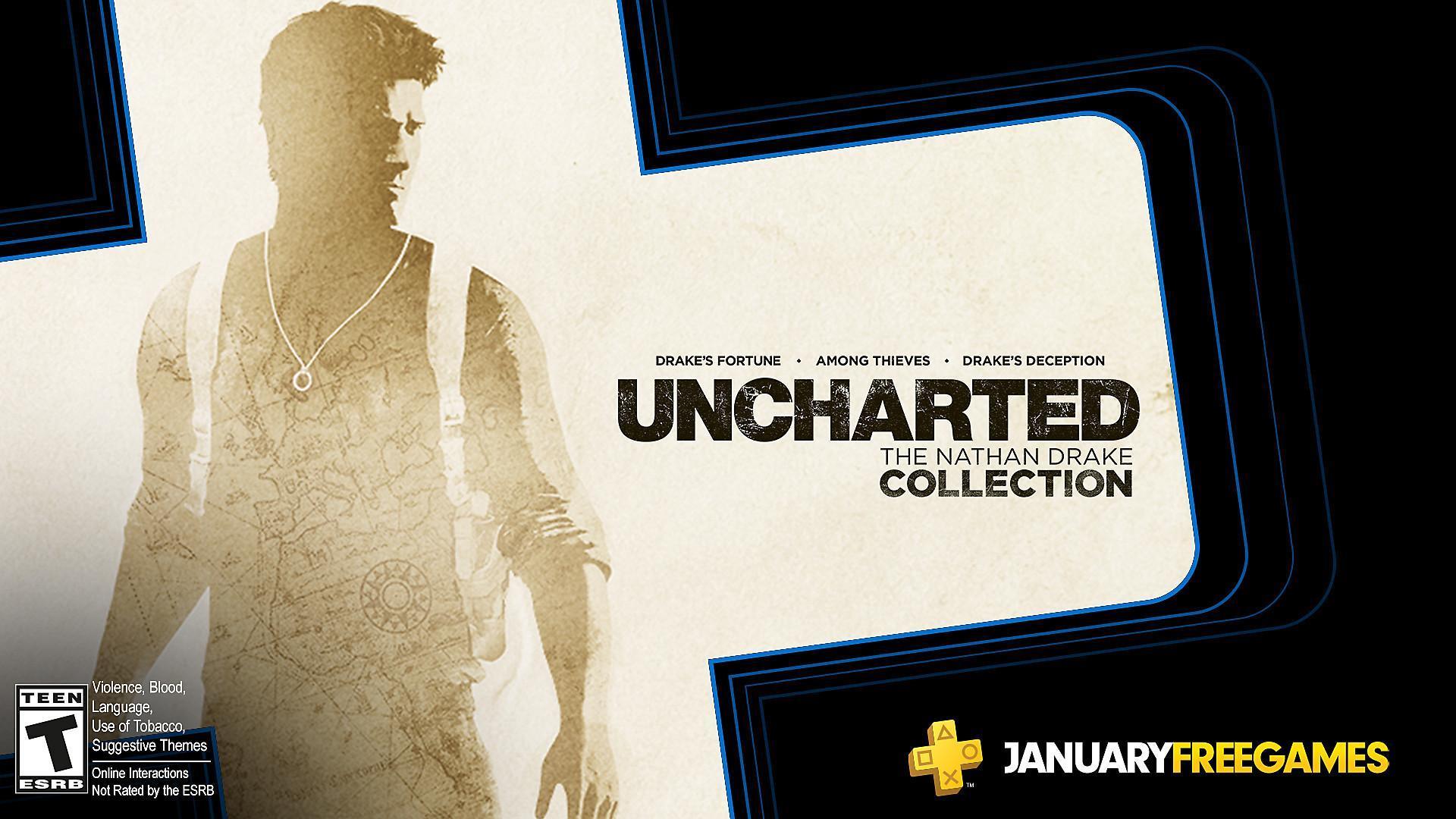 Playstation januarys free ps plus games uncharted