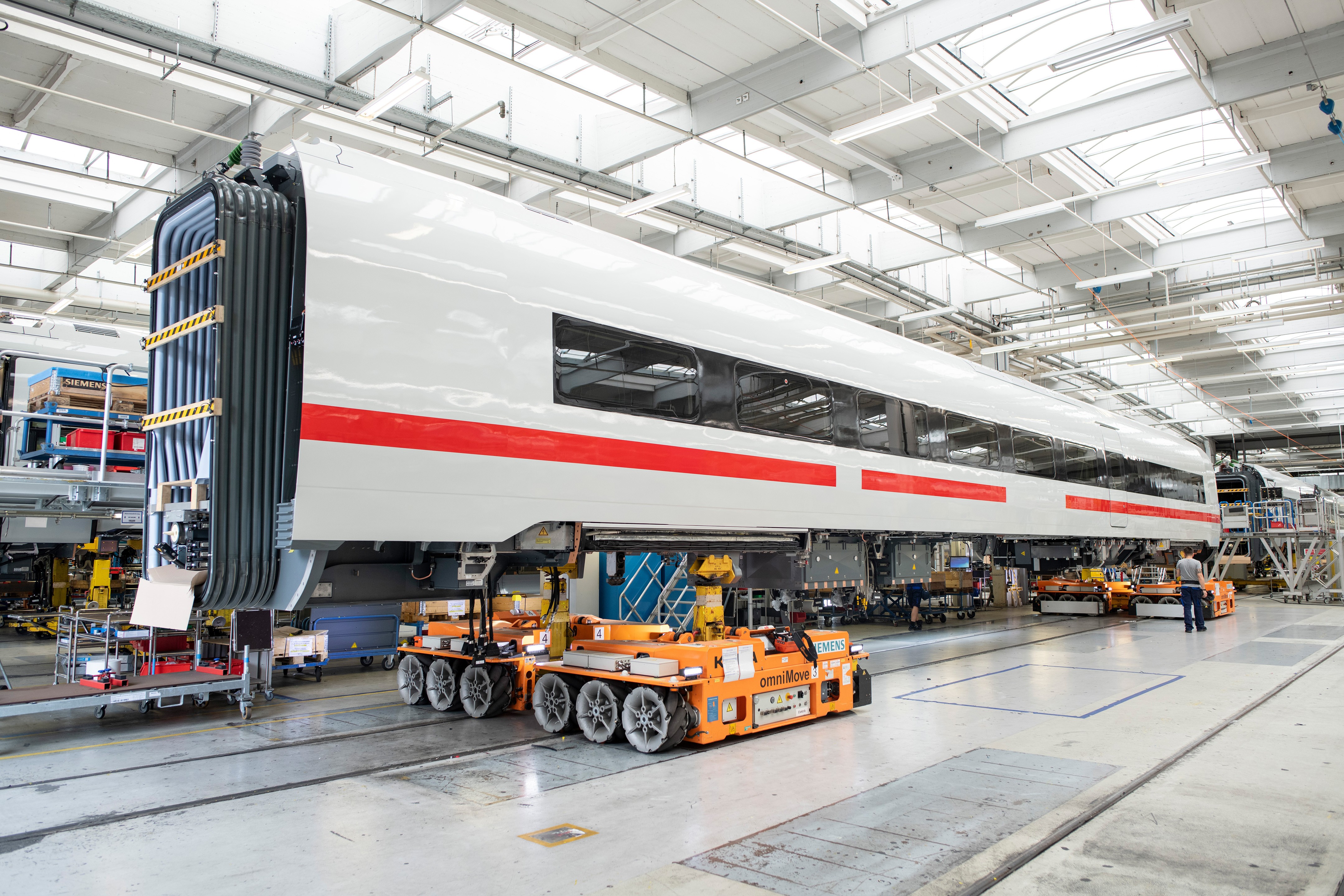 Largest order is building ice trains for deutsche bahn pany