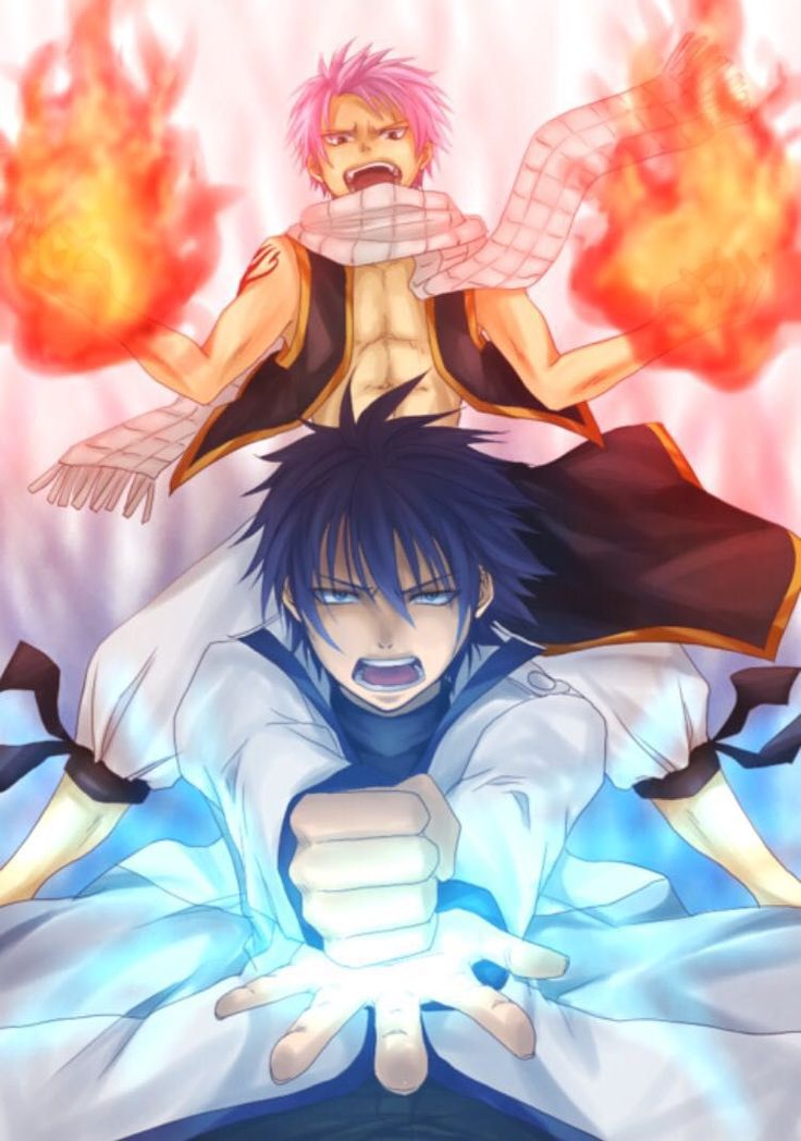 HD desktop wallpaper: Anime, Fairy Tail, Natsu Dragneel, Gray Fullbuster  download free picture #766672