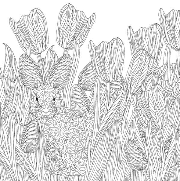 Free beauty and nature coloring pages â