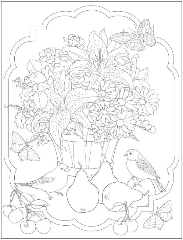 Free joys of nature coloring pages â
