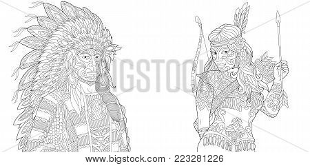 Coloring page adult vector photo free trial bigstock