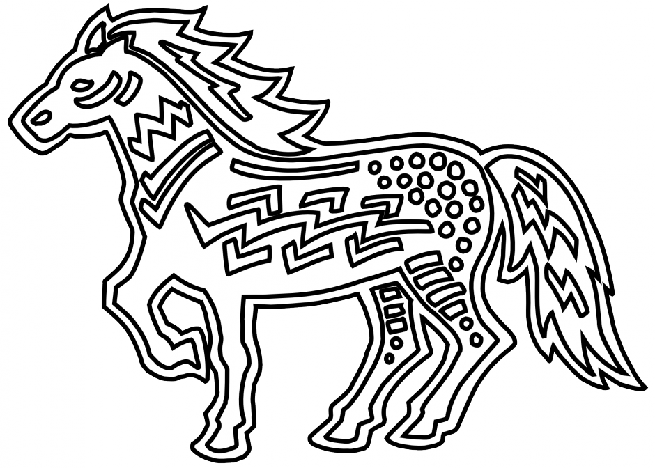 Navajo coloring pages