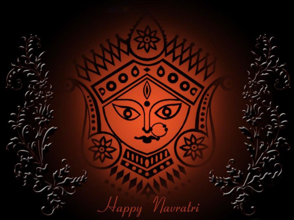 Download navratri special hd wallpaper for mobile