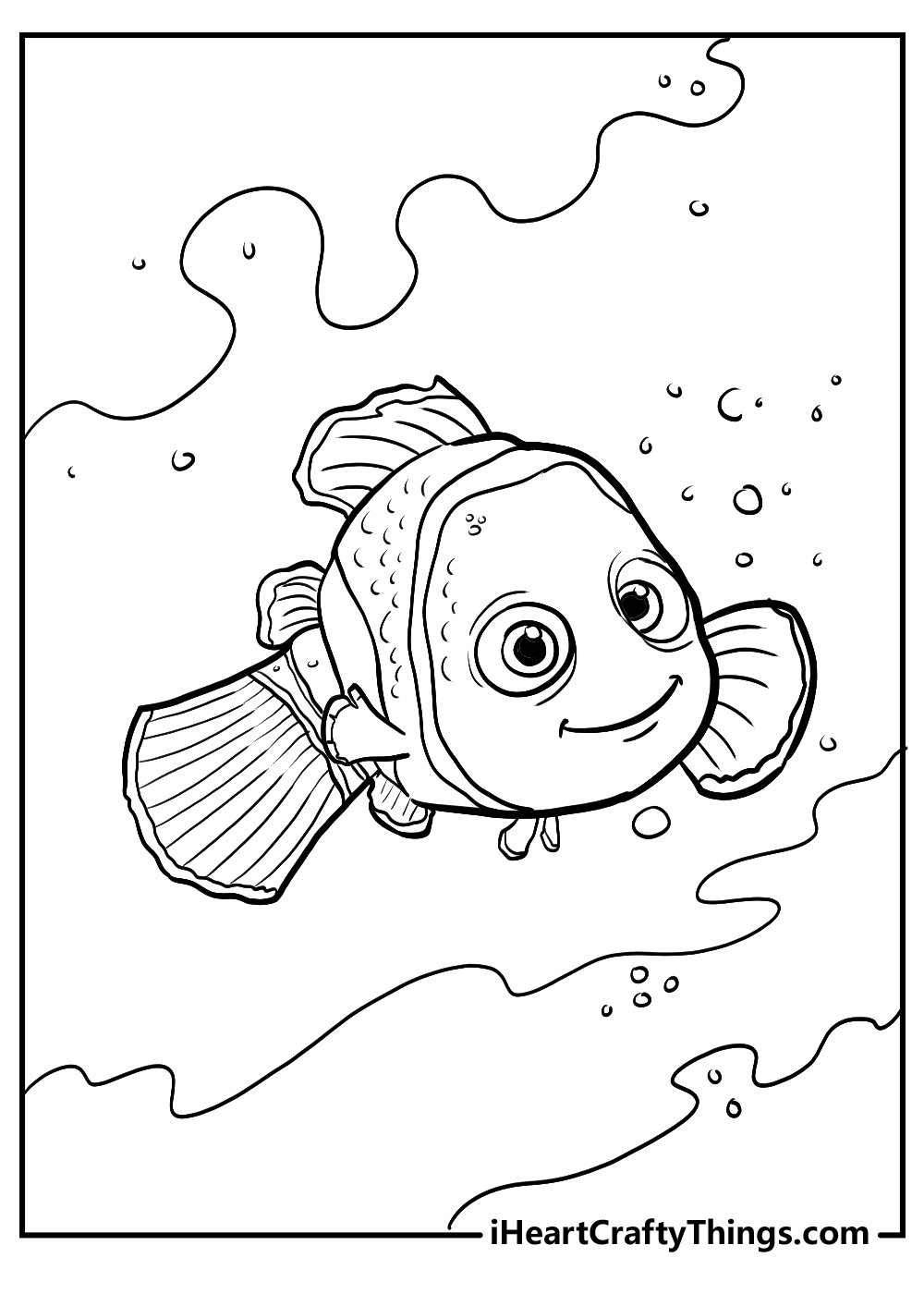 Printable finding nemo coloring pages updated