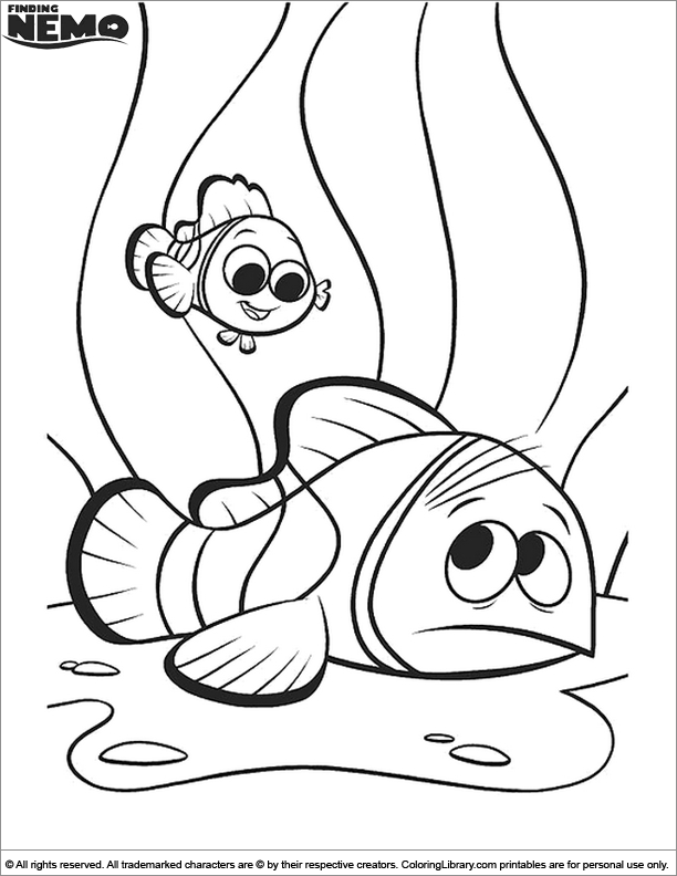 Printable coloring picture