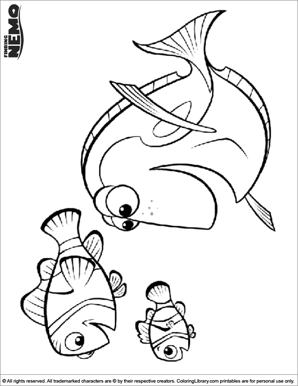 Printable coloring page