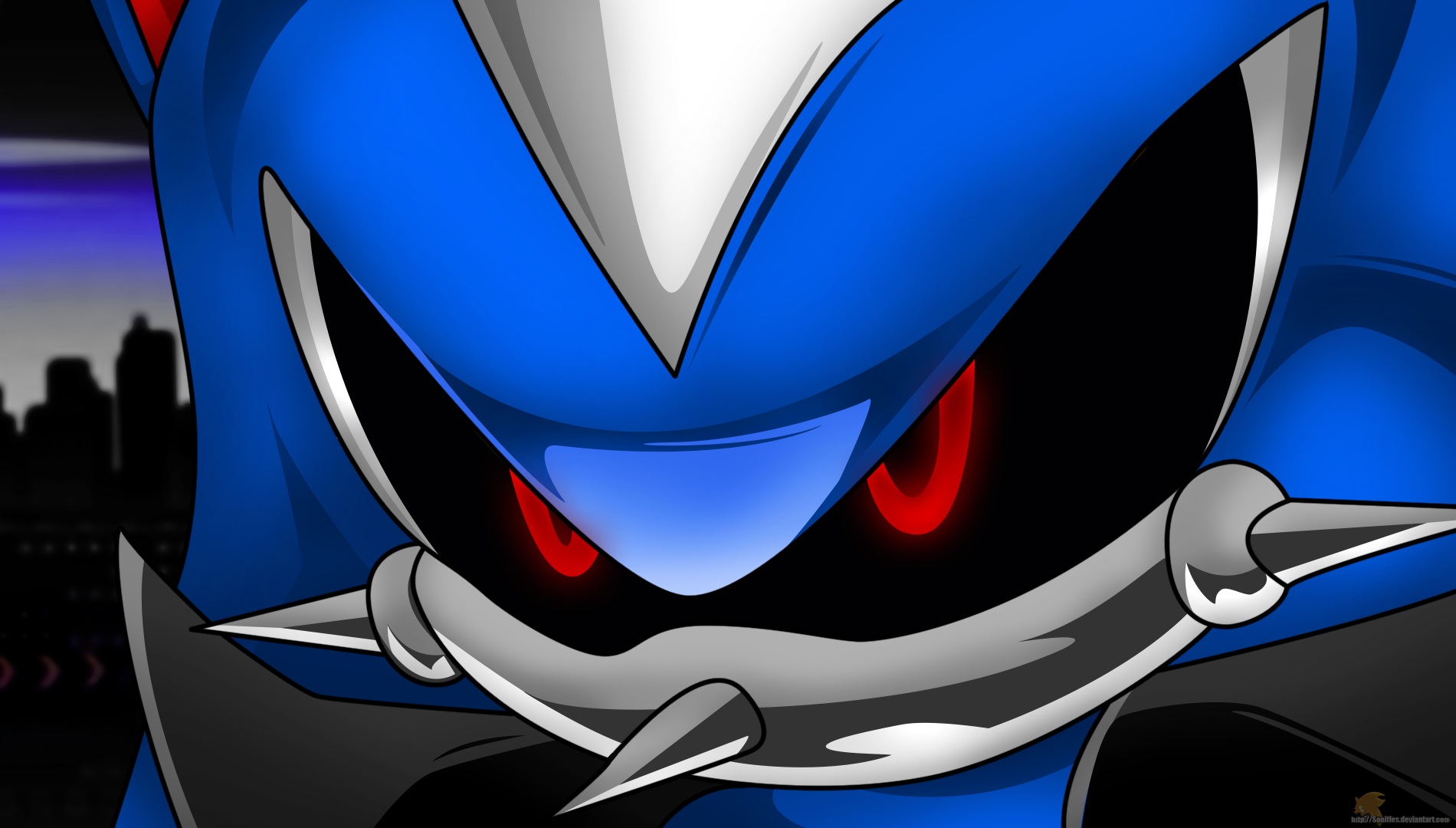 Neo metal sonic card by MechatheTecha on DeviantArt