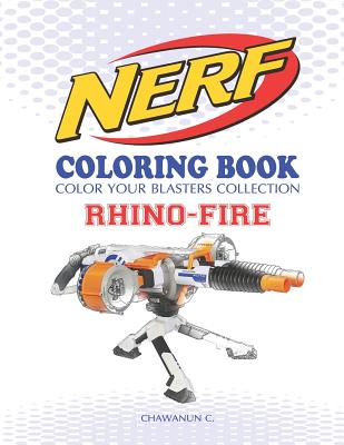Nerf coloring book rhino