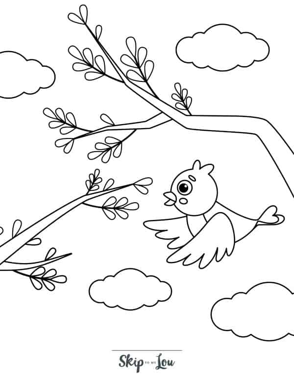 The most adorable bird coloring pages skip to my lou