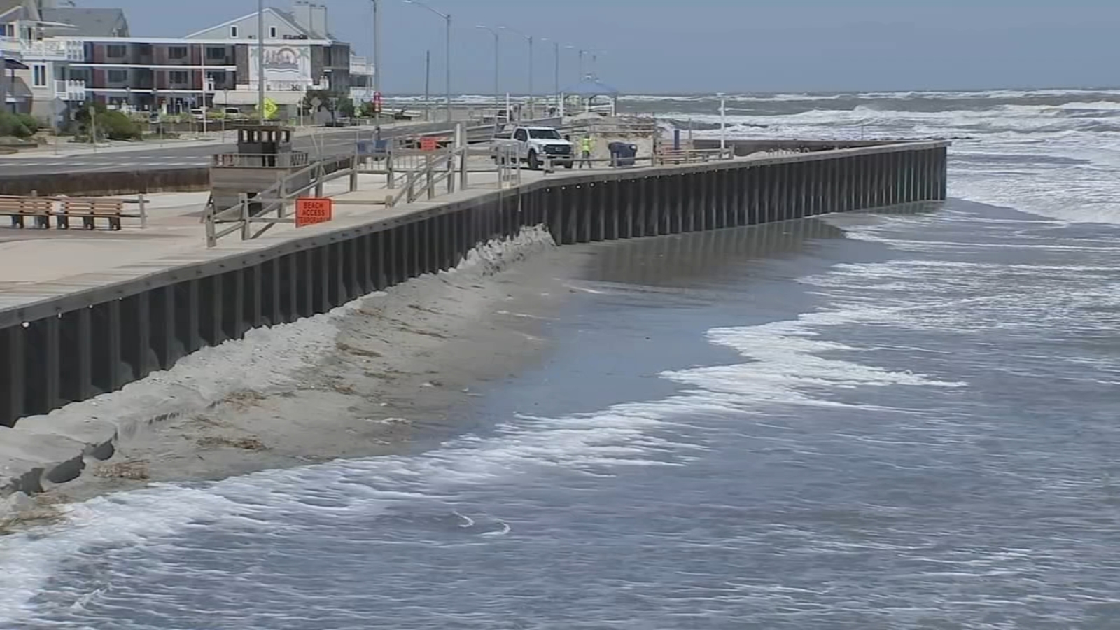 Nj storm damage shore towns assessing beach erosion after weekend weather