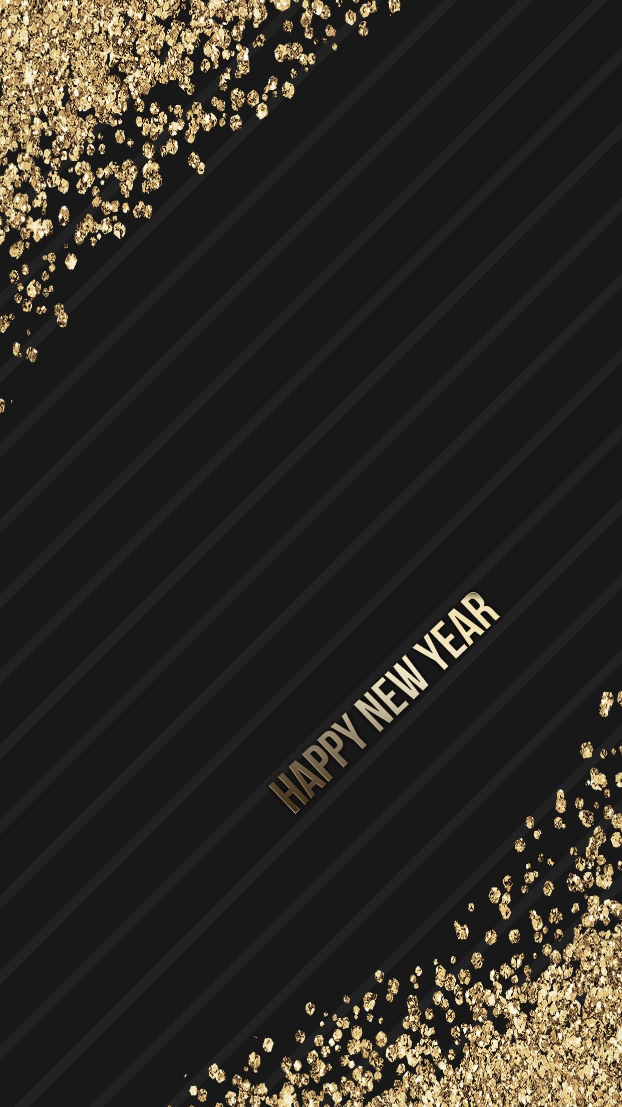 Black gold glitter wallpaper background iphone android hd happy new year new year wallpaper new year images happy new year images