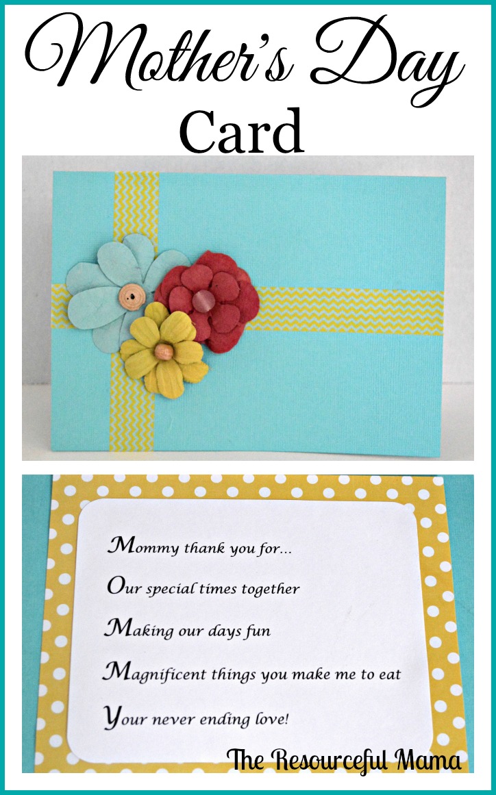Mothers day cards acrostic poems