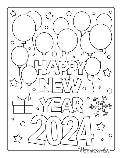 Free printable new year coloring pages for new year coloring pages new years eve crafts kids new years eve