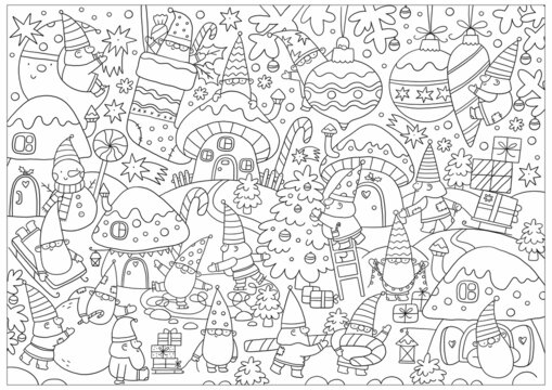 Winter coloring page images â browse photos vectors and video