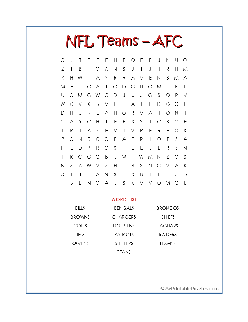 Nfl teams