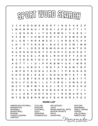 Best free word search printable puzzles for kids adults