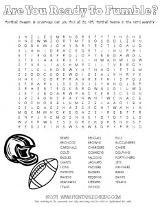 Its football season football word search â printables for kids â free word search puzzles coloring pages and other activities