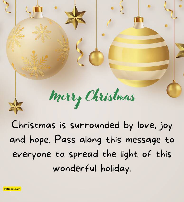 Merry christmas greetings cards for facebook post