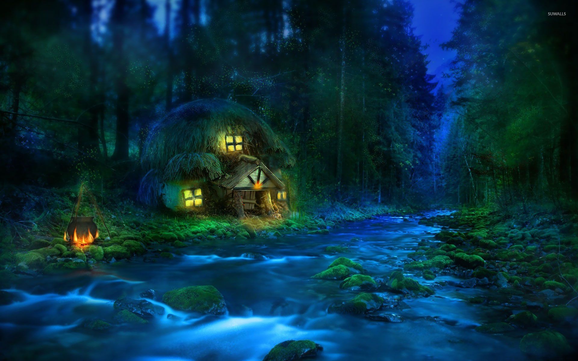 Fantasy house wallpapers