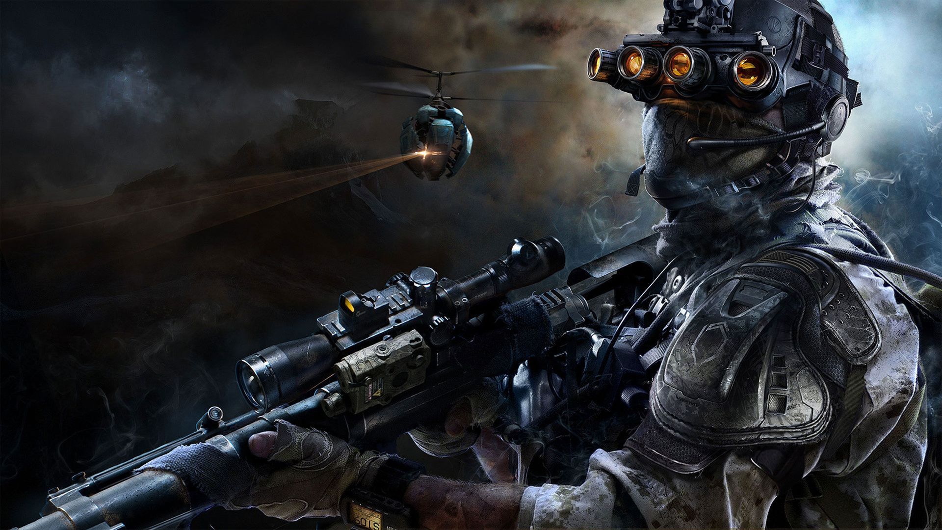 Special forces night vision wallpapers