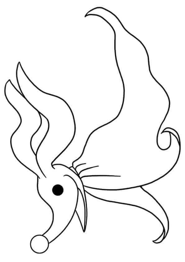 Nightmare before christmas coloring pages pdf