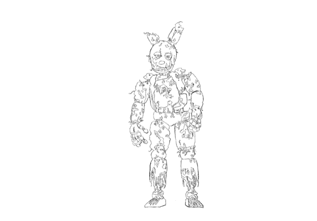 Fnaf art tell me who to do next nightmare fredbear and mangle are wip rfivenightsatfreddys