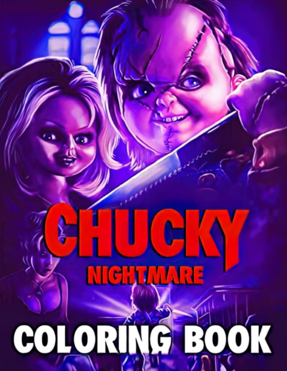 Chucky nightmare loring book