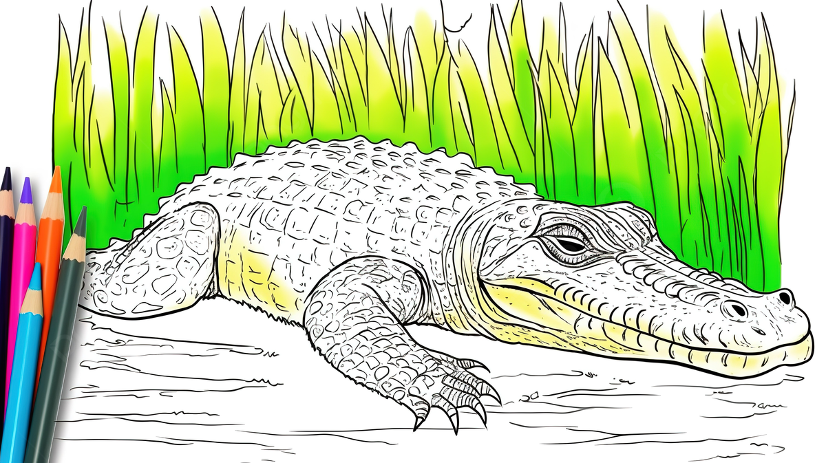Gator coloring pages best of alligator coloring pages background coloring picture of alligator alligator reptile background image and wallpaper for free download