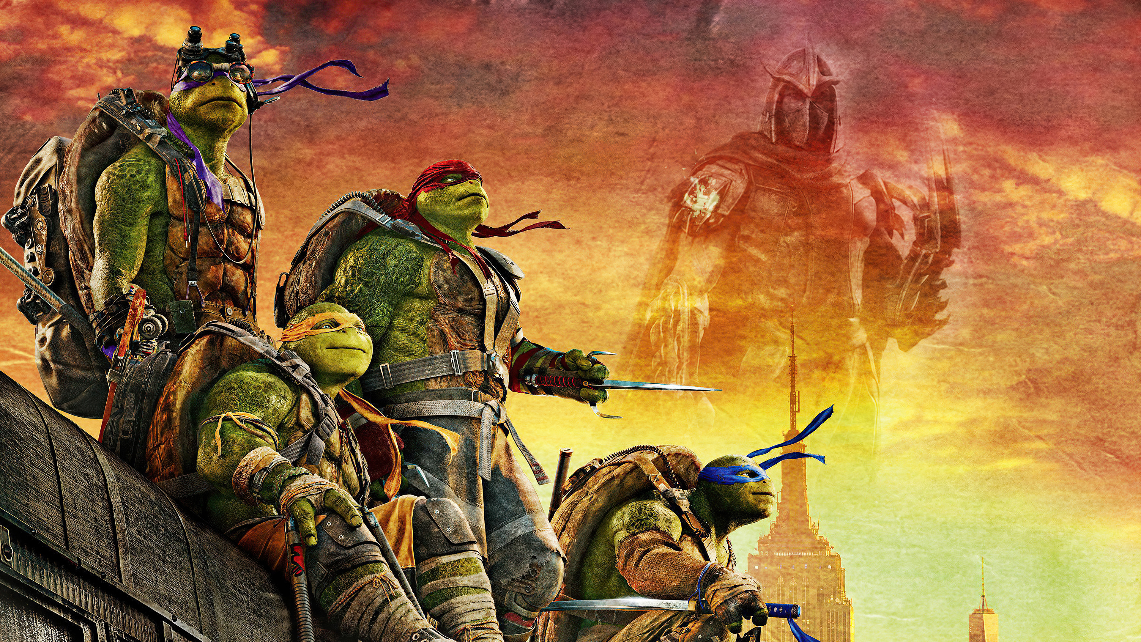 Teenage mutant ninja turtles movie poster k hd movies k wallpapers images backgrounds photos and pictures
