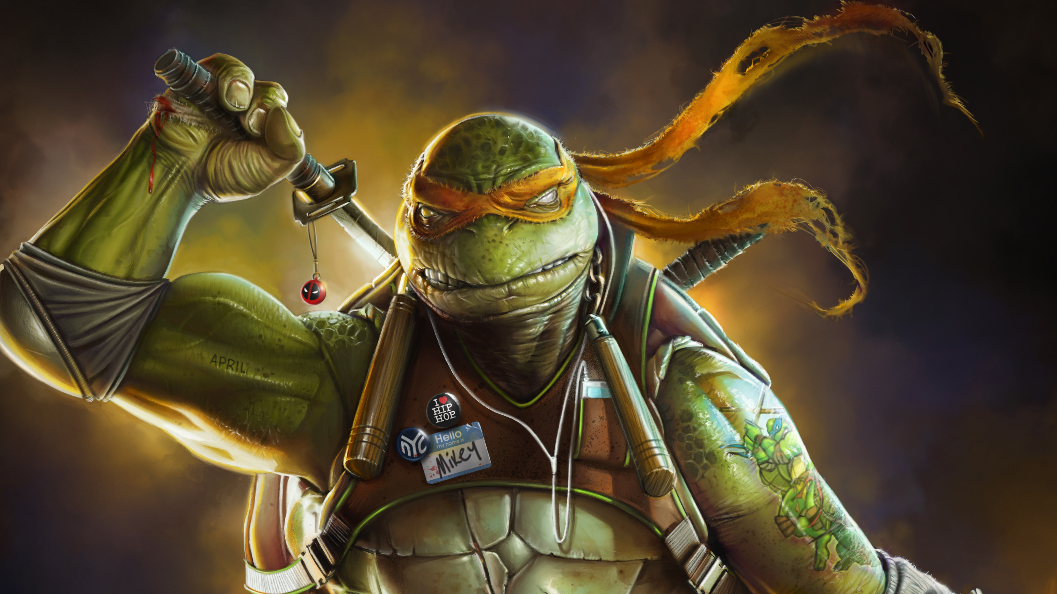Teenage mutant ninja turtles ninja turtle hd k artwork behance digital art artist superheroes