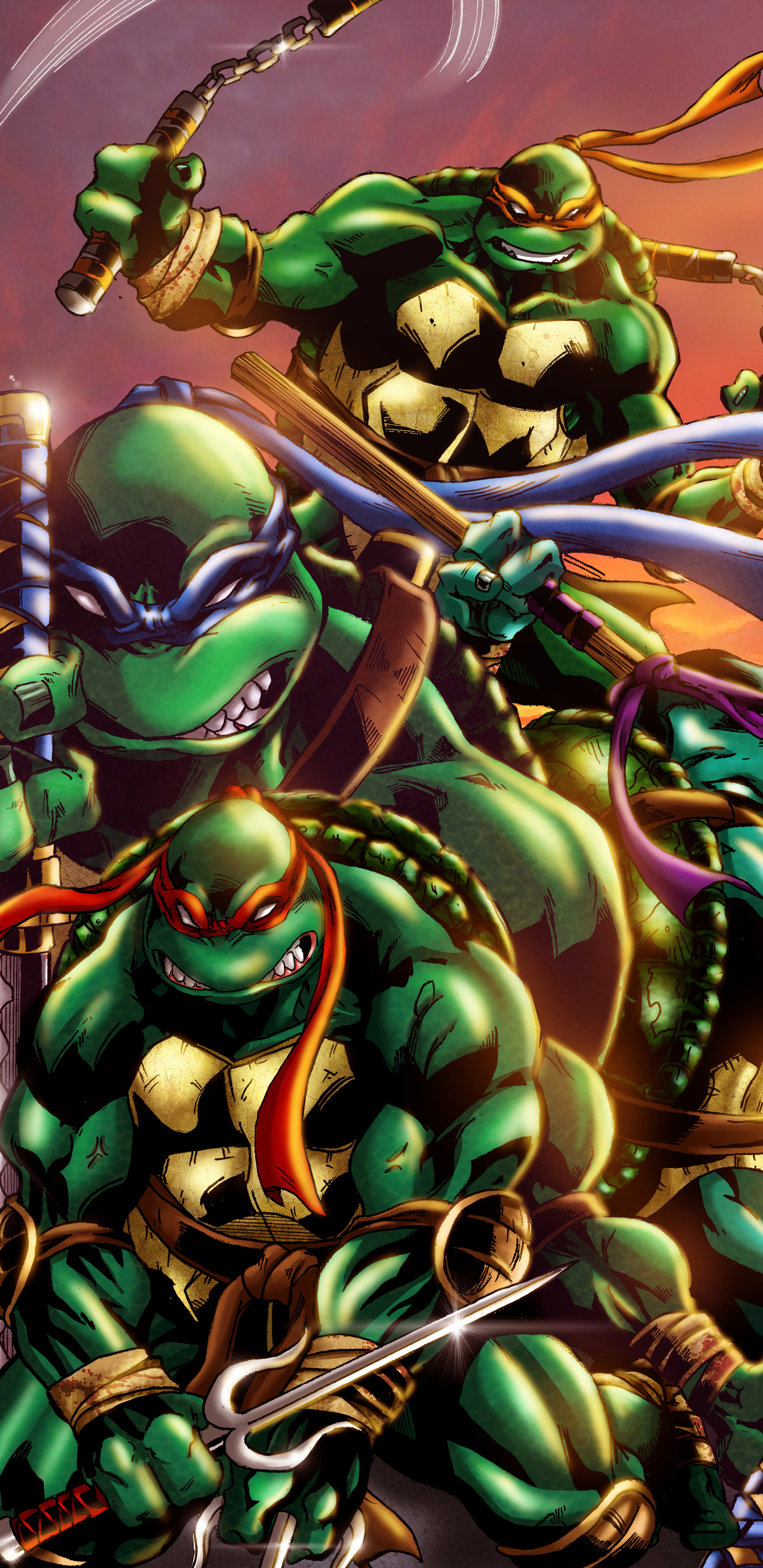 X teenage mutant ninja turtles art samsung galaxy note sss qhd hd k wallpapers images backgrounds photos and pictures