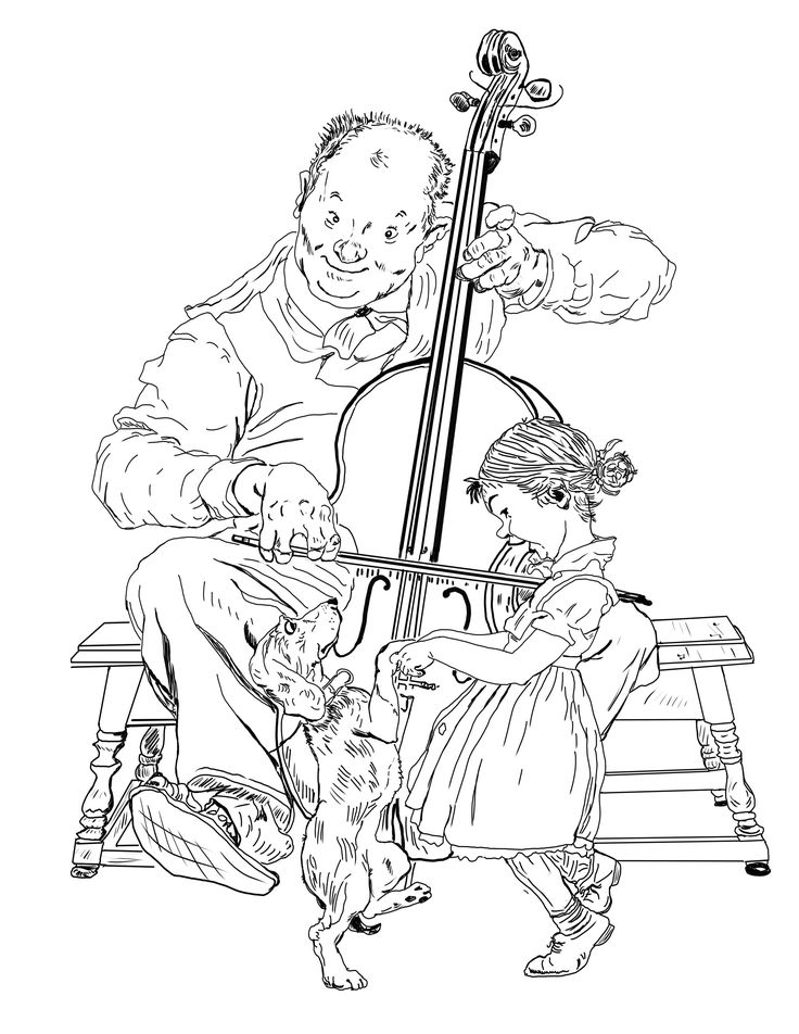Coloring page adapted from a norman rockwell painting page is available separately or in my coloring bâ norman rockwell paintings coloring books coloring pages