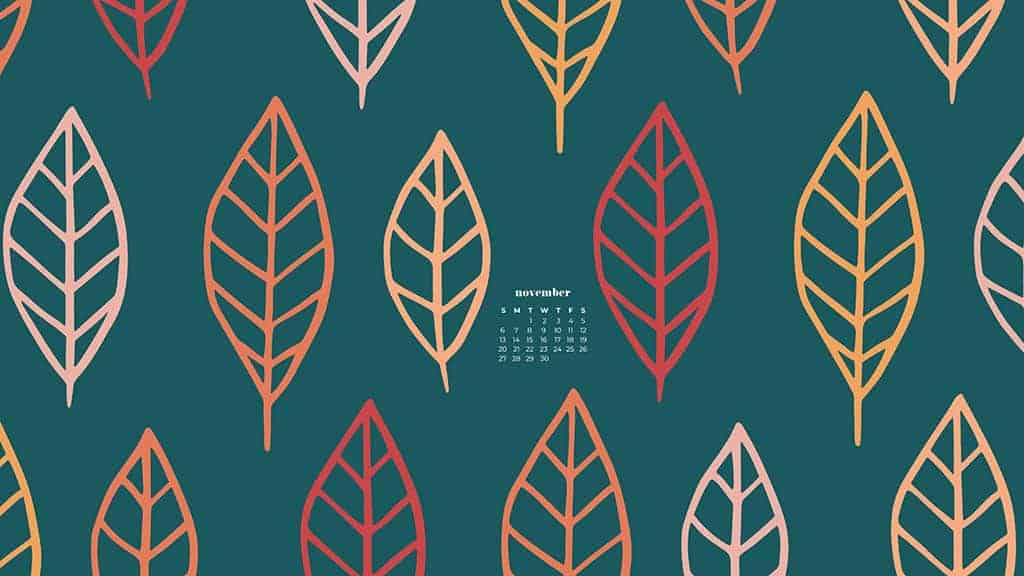 November wallpapers â free desktop phone calendars