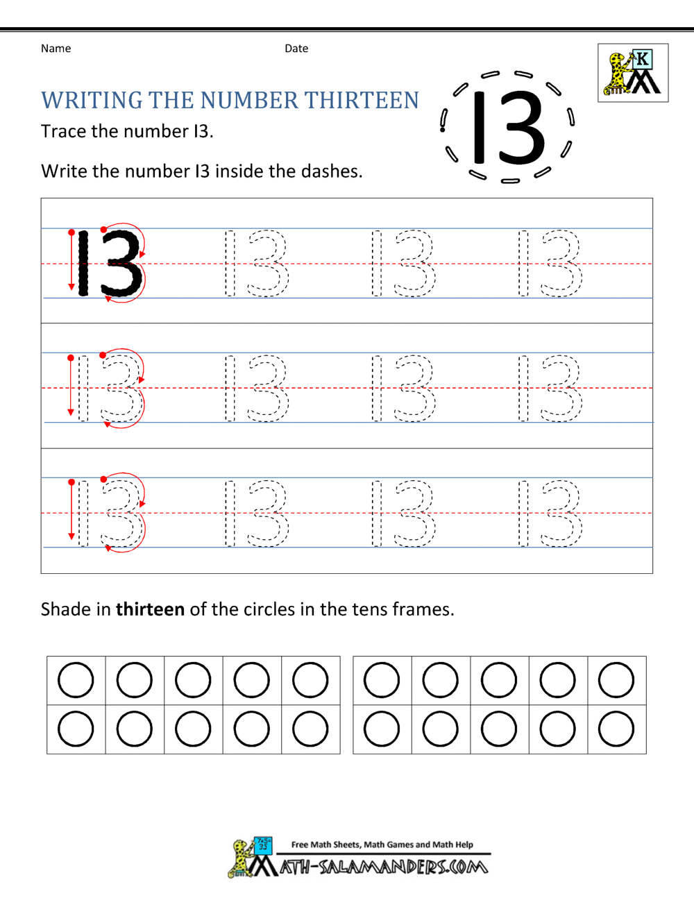 Kindergarten writing worksheets