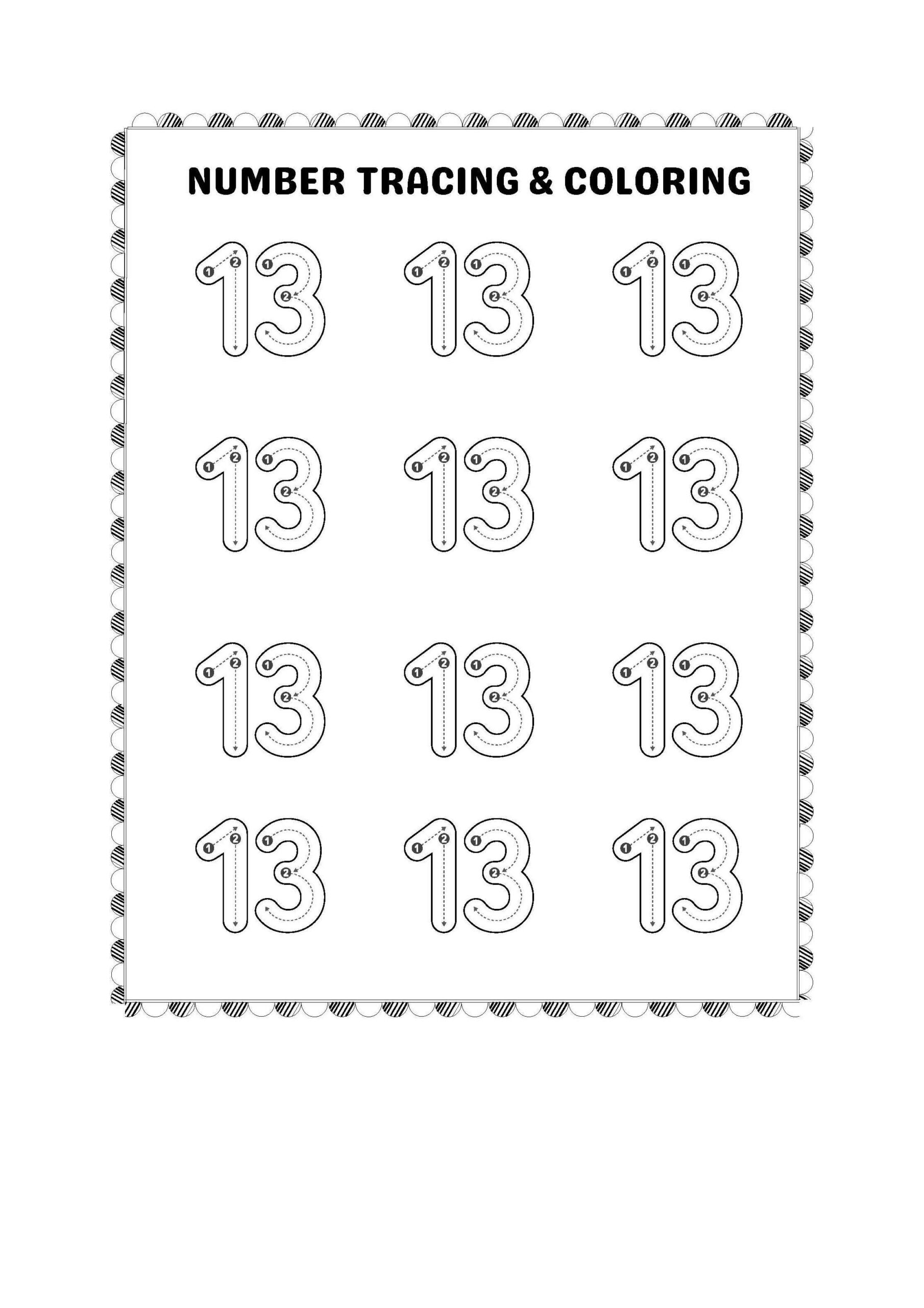 Letter and number tracing book with canva template worksheets and teaching made by teachers