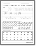 Number worksheets number worksheets for preschool and kindergarten