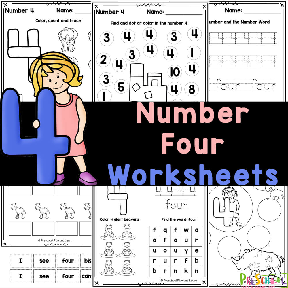 Number worksheets
