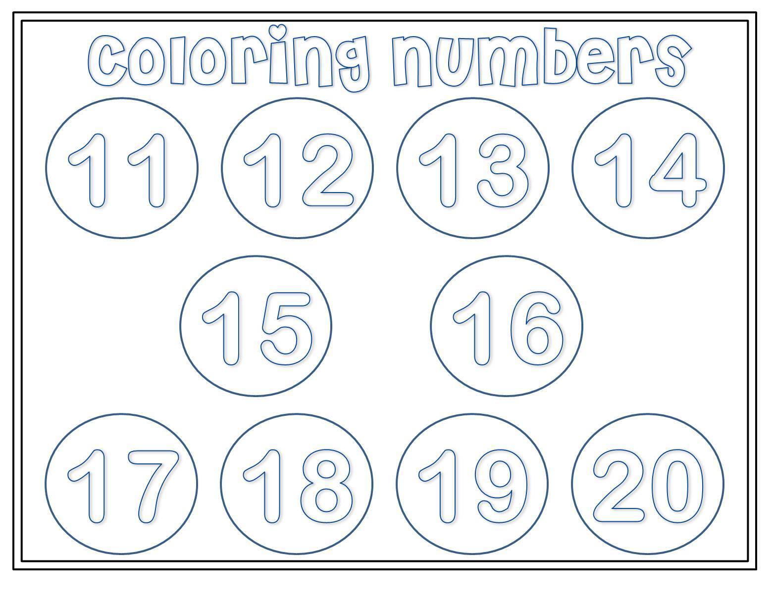 Aprendiendo numeros y colores