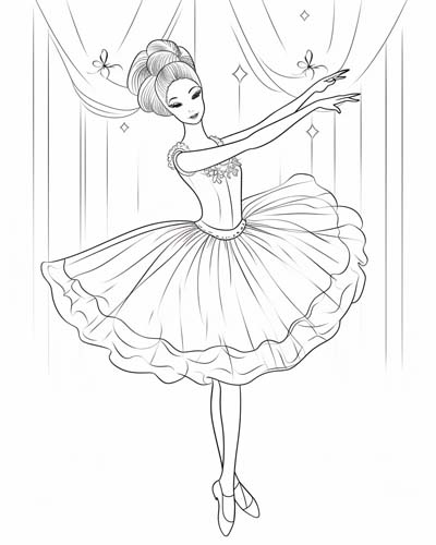 Ballet dancing pages
